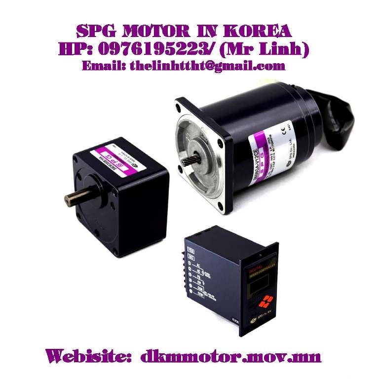 INDUCTION SPEED CONTROL MOTOR SPG 15W(􄦠80㎜)