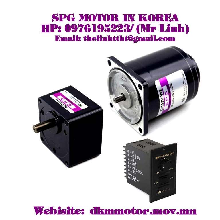 INDUCTION SPEED CONTROL MOTOR SPG 25W(􄦠80㎜)