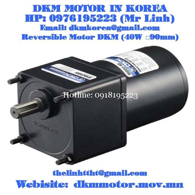 Reversible Motor DKM (40W □90mm)